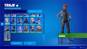 Conta Fortnite com várias skins e salve o mundo