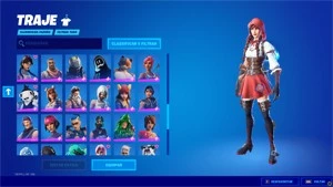 Conta Fortnite com várias skins e salve o mundo