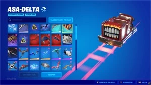 Conta Fortnite com várias skins e salve o mundo