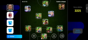 Conta efootbal 3220 de força, messi, Neymar, mbappe blitz - eFootball PES