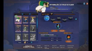 Conta Naruto Online S682, 50K de FC