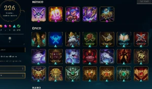 Conta league of legends todos champs e 145Skins LOL