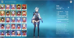 Sell account ar55,8 five-star characters,4 five-star weapon - Genshin Impact