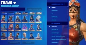 CONTA FORTNITE RENEGADE RAIDER