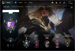 CONTA LEAGUE OF LEGENDS (ATIVAS/INATIVAS) LOL