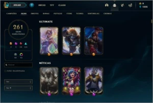 CONTA LEAGUE OF LEGENDS (ATIVAS/INATIVAS) LOL