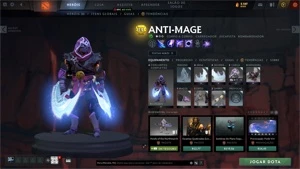 Conta com Kid Invoker, Arcana da Spectre e Persona do DK - DOTA 2