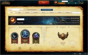 Bronze 2 // 30 Campeões // 6 Skins // 1 Skin Sentinela - League of Legends LOL
