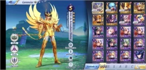 Ikki Divino+Rhadamanthys+4 Ranking S - Saint Seiya Awakening SSA