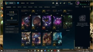 "!CONTA CRIADA A ALGUNS MESES!" - League of Legends LOL