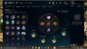 "!CONTA CRIADA A ALGUNS MESES!" - League of Legends LOL