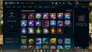 "!CONTA CRIADA A ALGUNS MESES!" - League of Legends LOL