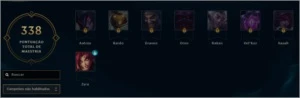 Conta lv31, Unranked S7. - League of Legends LOL