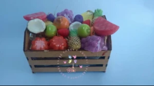 kilo de frutas em sabonete - Artesanato e Personalizados