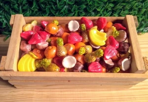 kilo de frutas em sabonete - Artesanato e Personalizados