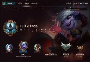 Conta League of Legends Prata 2. 54 skins, 134 Campeões LOL