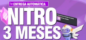 Discord Nitro Gaming 3 Meses + 6 Impulsos - Assinaturas e Premium
