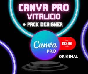 Canva Pro Vitalicio Original + Pack Designer 2023 + Bônus - Softwares e Licenças