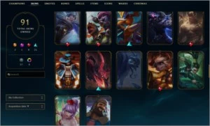 CONTA DIAMANTE 4 COM MAIS DE 100 CAMPEÕES E 92 SKINS - League of Legends LOL