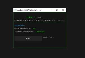 Spoofer Para Mta - Mudança De Serial! 2025 Spoof 1 Click! - Others