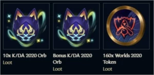 10x + 1 |  ORBES K/DA + 160 TOKENS - League of Legends LOL