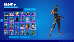 Conta de fortnite com varias skins + salve o mundo