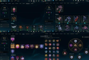 Conta League Of legends Diamante 4/101 skins+61 fragmentos LOL
