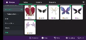 Conta avakin fem. +30 itens crowns - Avakin Life
