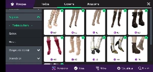 Conta avakin fem. +30 itens crowns - Avakin Life