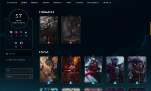 Conta lol (unico dono) - League of Legends