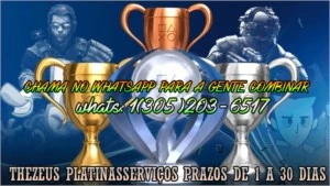 Platinas PS4 DarkSouls/Sekiro/GodOfWar/Ghost - Playstation