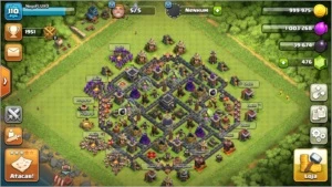 Vendo conta clash of clans cv 9