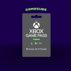 Xbox Game Pass Ultimate - 6 Meses - Premium