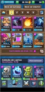 CLASH ROYALE JÁ NIVEL 10