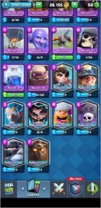 CLASH ROYALE JÁ NIVEL 10