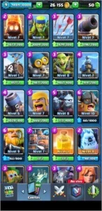 CLASH ROYALE JÁ NIVEL 10