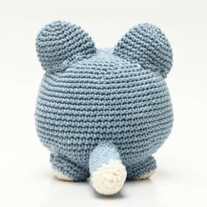 Gato Peso de Porta em Amigurumi - Artesanato e Personalizados