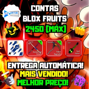 Conta Level Max Todas As Frutas Perm Do Jogo Shark Ancor Etc - Roblox