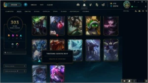 Conta de LOL antiga (2012) com skins. Diamante solo e flex. - League of Legends