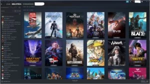 conta steam com vários jogos e antiga