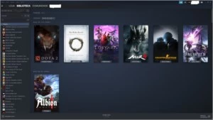 conta steam com vários jogos e antiga