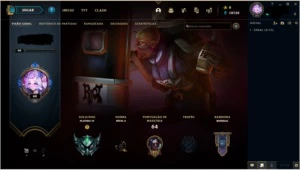 Conta league of legends platina 4 LOL