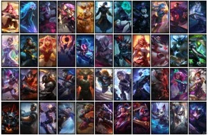 Conta prata 2 com 112 Champs e 120 Skins + 1 Prestigio - League of Legends LOL