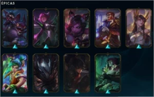 CONTA Ouro 1 | 41 CHAMPS | 25 SKINS - League of Legends LOL