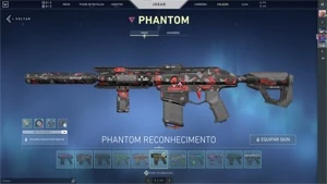 Conta rara valorant imortal com R$1.550 gastos