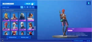 Conta Fortnite com 8 passes