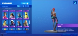 Conta Fortnite com 8 passes