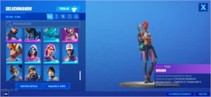 Conta Fortnite com 8 passes