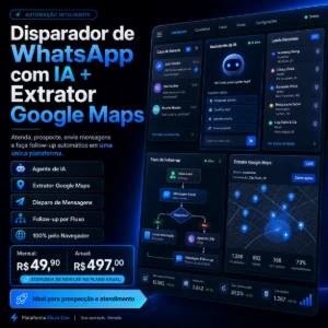 Automação com IA + Extrator Google Maps + Disparos - Outros