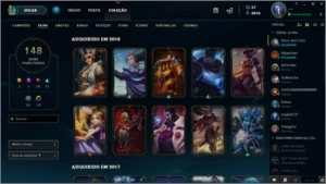 Conta League of Legends LOL
